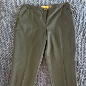 Ted Baker Black Straight Leg Cropped Trousers Size 1 with Ted Baker brand